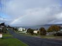Princess Royal Harbour, a rainbow, and an example of Albany’s fickle weather
